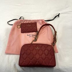 Kate Spade Purse And Card Holder With Dust Bag 