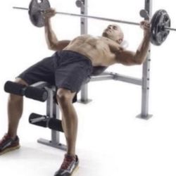 New Sealed Box Weider XR 6. I includes Weight Bench Incline & Decline and Full Rack The Barbell nor the Weights aren’t included