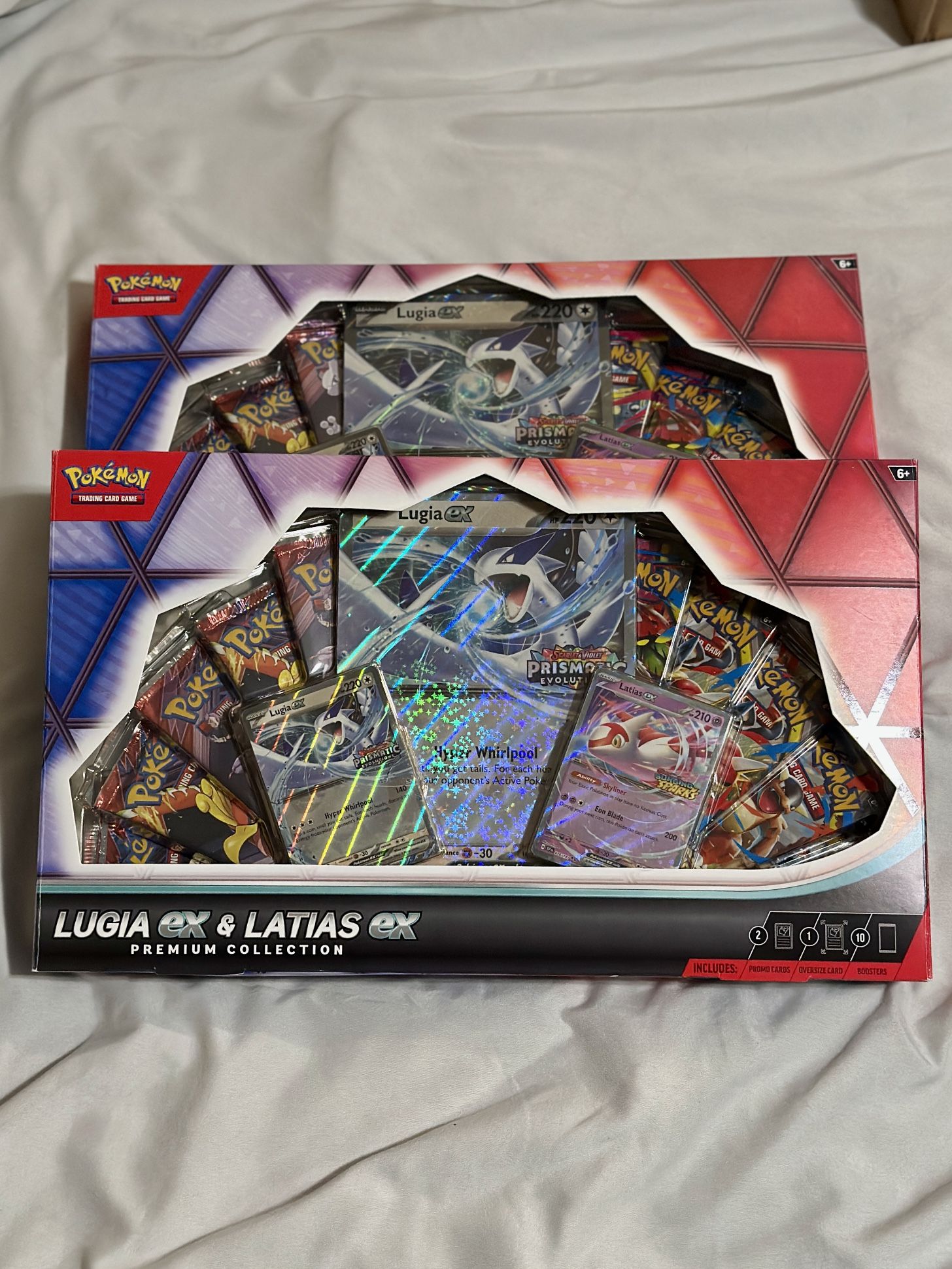 Lugia EX & Latias EX Premium Collection Box