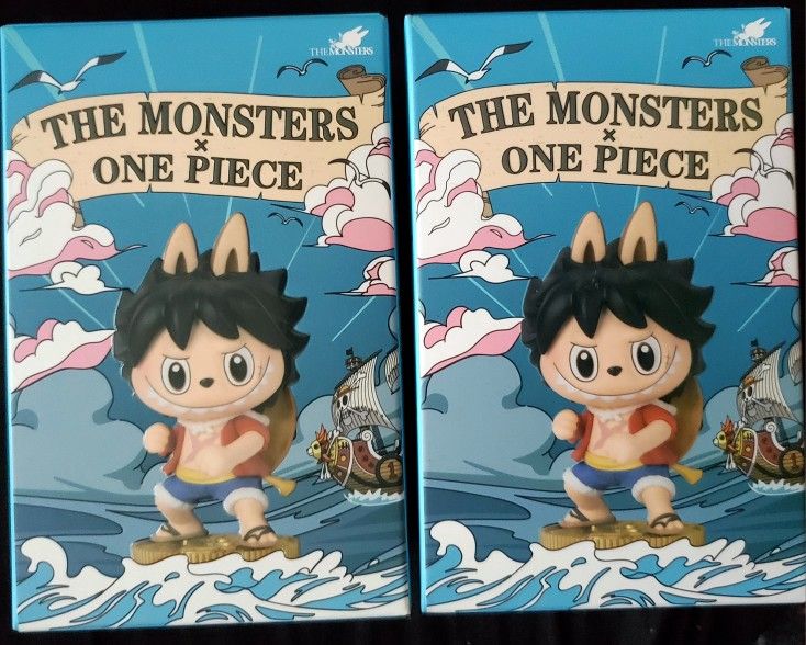 Authentic With Proof" Pop Mart The Monsters X One Piece Blind Box