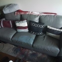 Free Leather Couch - Come Get It
