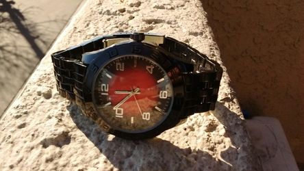 Stainless steel watch