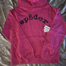 Pink VVS Sp5der Hoodie 