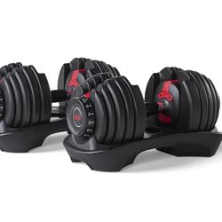 Bowflex adjustable Dumbbells