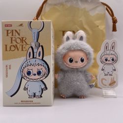Labubu Pin For Love Series-Letter C