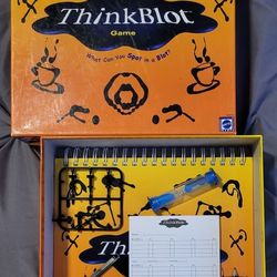 Mattel Think Blot Board Game 