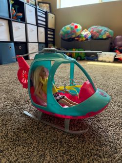 Barbie Helicopter Playset