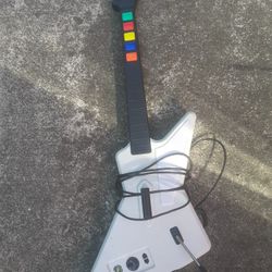 Guitar Hero Xplorer Or Les Paul Guitar Controller Used-For Parts/Fixing $25