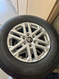 Toyota Rims and new tires