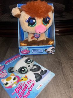 Littlest Pet Shop Signature Plush with Activity Book