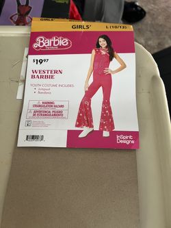 Girls Barbie Costume