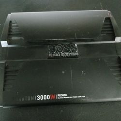 Boss Amplifier 3000 Watts Mono Block Class D