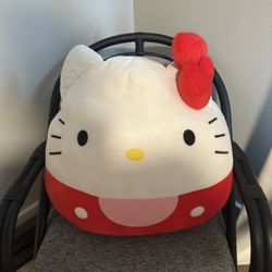 Plush Hello Kitty Pillow
