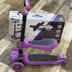 Scooter 3 Way Purple Color