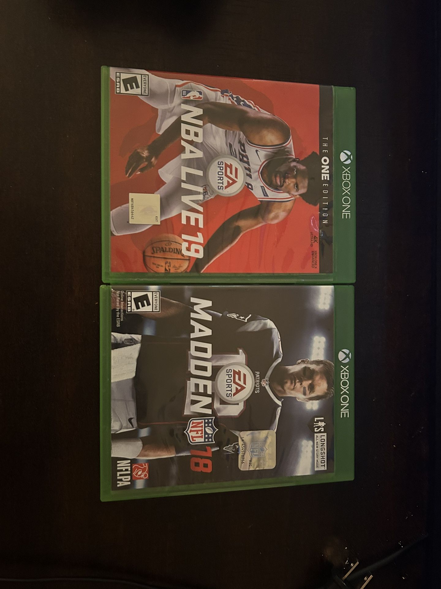 Xbox One Sports Games $15 Obo