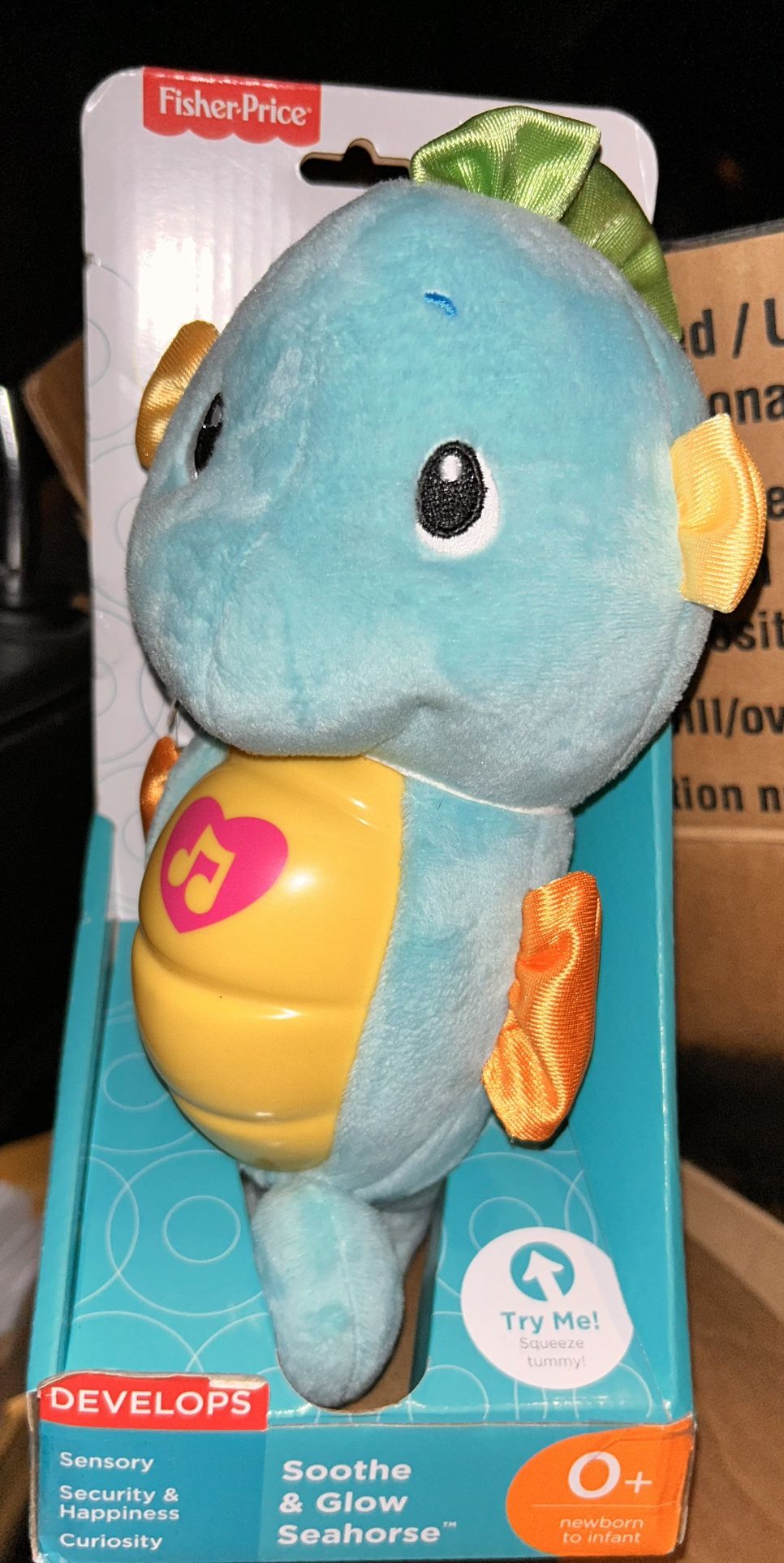 Fisher Price Soothe And Glow Seahorse