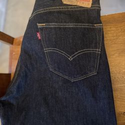 Levi’s 38x30 Never Washed Always Dry Clean 