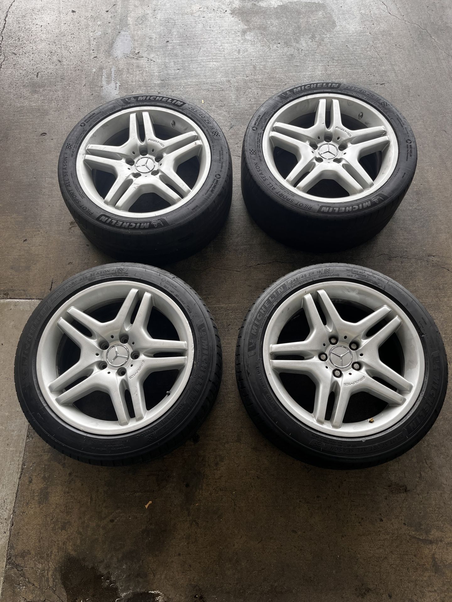 S55 AMG Wheels