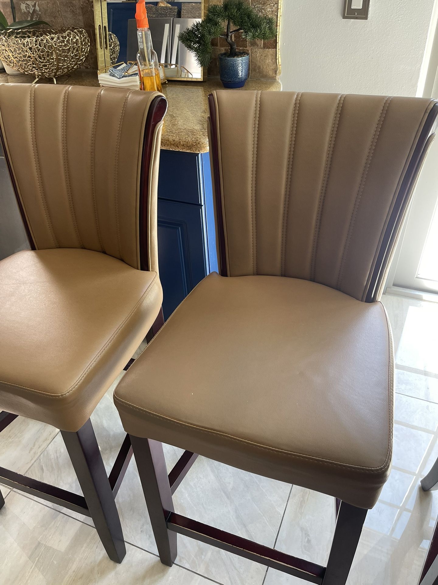 Leather Bar Stool Chairs