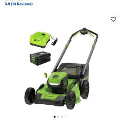 Green works Lawn Mower