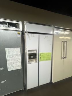 NEW OPEN BOX GE MONOGRAM 36”PANEL READY REFRIGERATOR