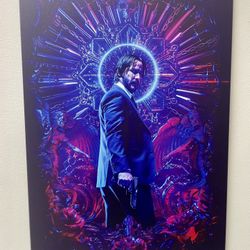 Authentic Displate John Wick Amazing Metal Art Poster