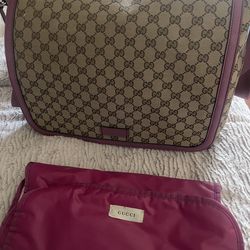 Gucci diaper bag