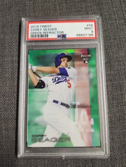 Corey Seager Green Refractor Rare