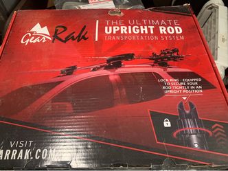 Fishing rod roof rack. New in box