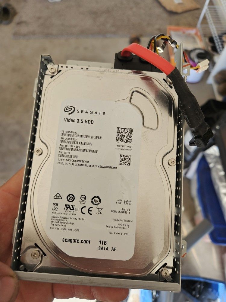 Hard drive, I Have Different Sizes