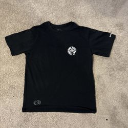 Chrome Hearts Horseshoe Logo Pocket T-Shirt 'Black' Size Medium 