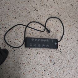 10 Outlet Surge Protector With Two USB Ports 