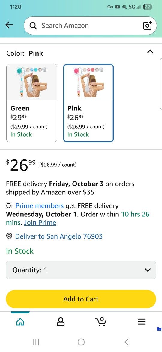 Body Wash 5in1 Brush