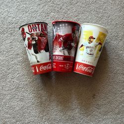 Shohei Ohtani Stadium Issued Cups 