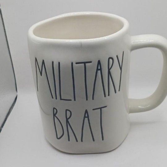 Rae Dunn "Military Brat" Mug Artisan Collection by Magenta