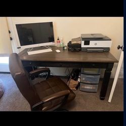 Desk And Chair