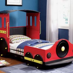 Brand New Retro Express Train Twin Bed