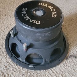 Diamond CM310D2 Dual 2-ohm voicecoil subwoofer 300watt handling capacity 