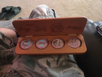 Riveria Hotel Casino Las Vegas Nevada Rare Chip Set Of 4 La Cage Splash RARE