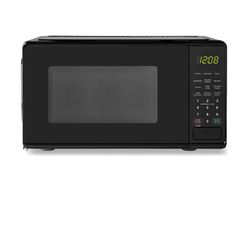 Microwave 700wts Black Mainstay 0.7cu