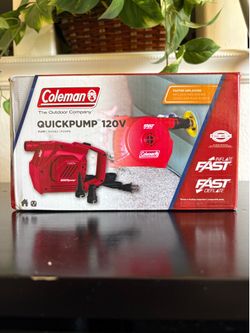 Coleman quick pump air compressor