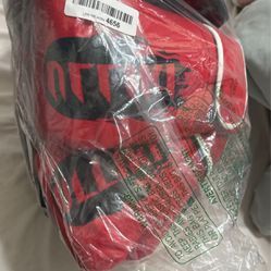Boxing Gloves With  Inflatable Punching Bag