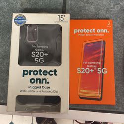Samsung Galaxy Rugged Case And Screen Protector 