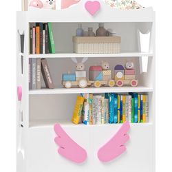 New In Box Never Opened Fairy Wings Bookcase Retail 99$ 