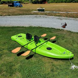 Kokanee tandem kayak by Lifetime