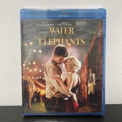 Water For Elephants Blu Ray Movie NEW SEALED Reese Witherspoon Robert Pattinson