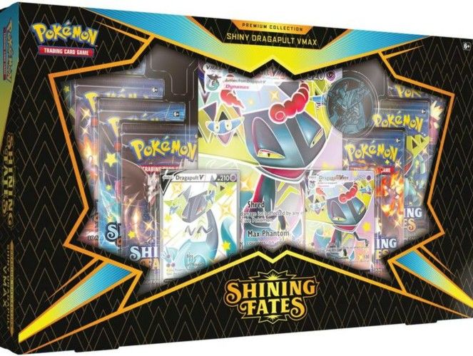 Pokemon Dragapult Shining Fates Premium Collection Boxes