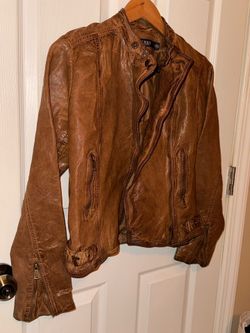 Leather jacket by Ralph Lauren