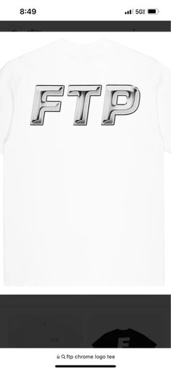 FTP chrome logo tee large