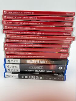 Game Lot 35-40$ EACH